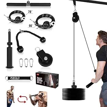 ケーブルマシン Amazon.com: Mikolo Cable Crossover Machine, Functional
